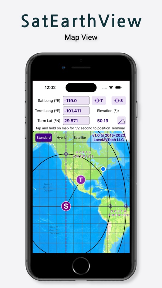 #1. SatEarthView (iOS) Podle: LoveMyTech LLC