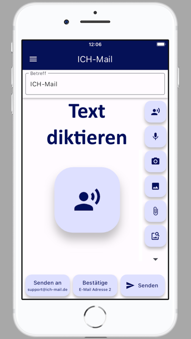 ICH-Mail | E-Mail an dich Screenshot