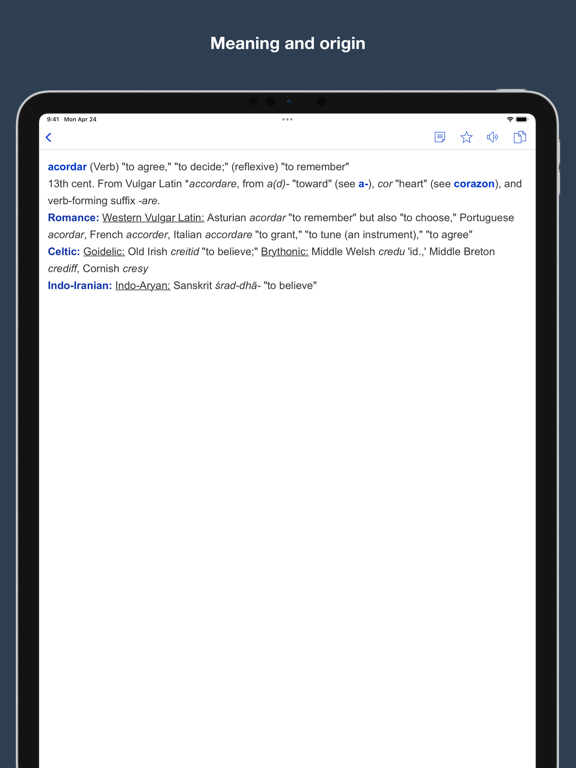 Screenshot #5 pour Spanish Word Origins