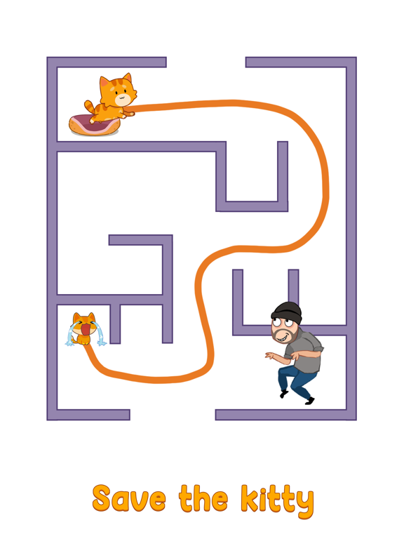 Cat Puzzle: Draw to Kittenのおすすめ画像3