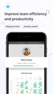 compass - business messenger iphone screenshot 2