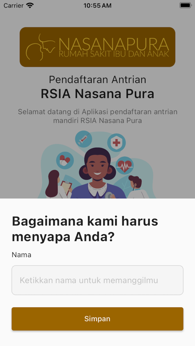 Antrian Online Nasana Pura Screenshot