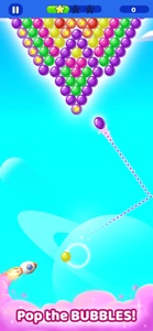 Bubble Shooter Space! Pop Game screenshot #2 for iPhone