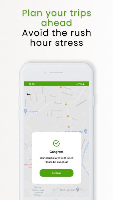 Parizzo Passenger – Carpool Screenshot