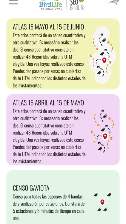 Atlas y Muestreos SEO BirdLife