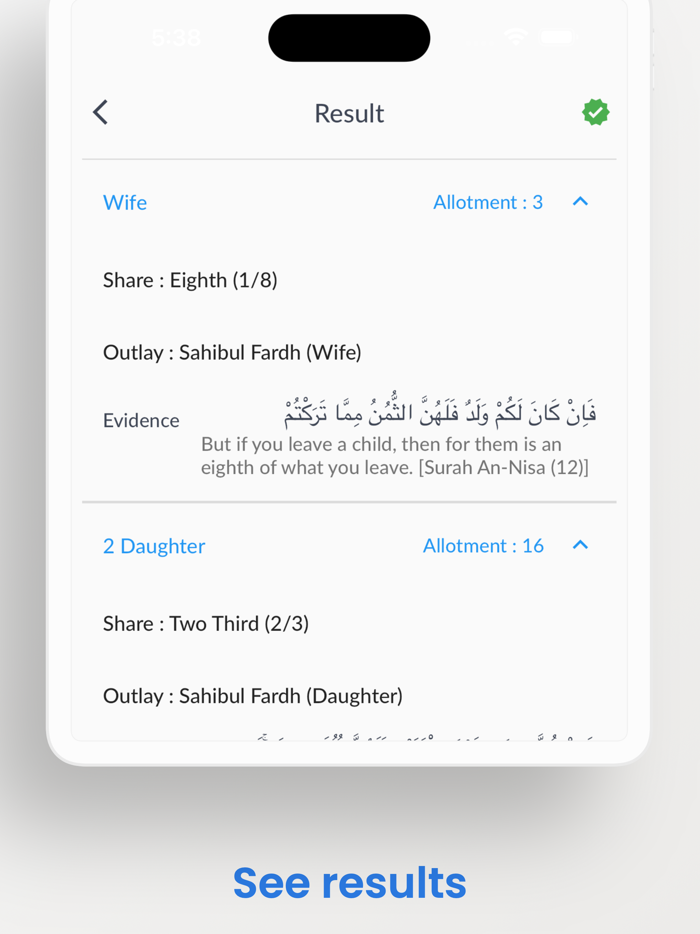 Faraid-Inheritance Calculator
