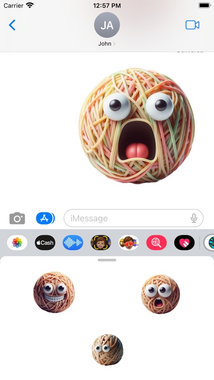 Rubber Band Ball Stickers screenshot-5