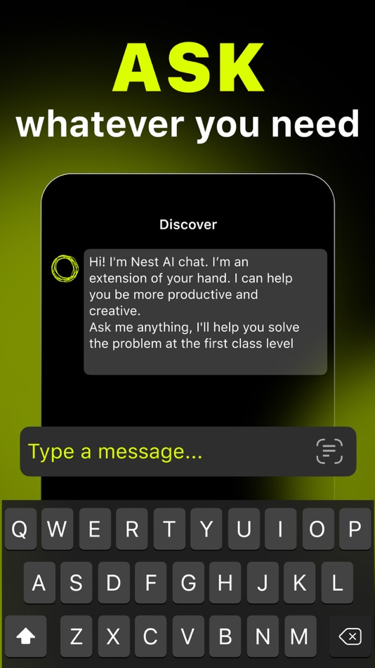 #2. Nest Chat: Ask AI, Math Assist (iOS) 由: Ekaterina Samsonenko