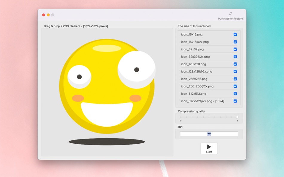 #2. My Icns Maker (macOS) 게시자: 瑞英 段