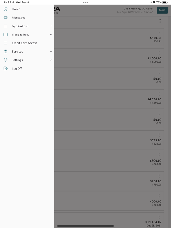 Screenshot #6 pour SpectraCU Mobile Banking