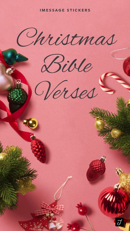 Christmas Bible Verses Sticker - 2.0 - (iOS)