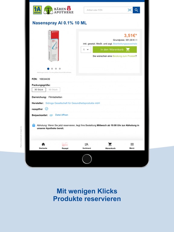 Screenshot #5 pour Bären-Apotheke Speyer