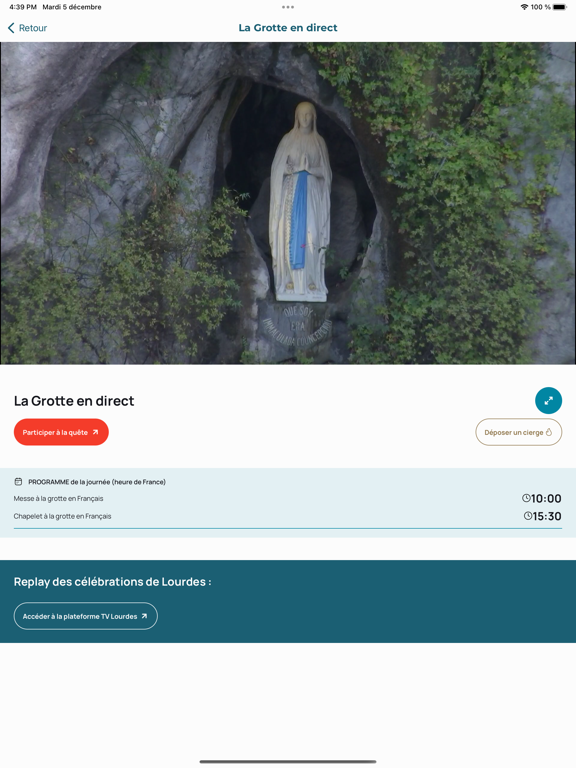 Screenshot #5 pour Prier avec Lourdes