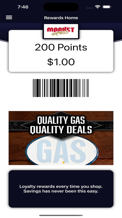 Market Express Loyalty Rewards