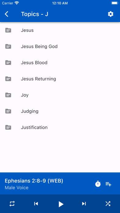 Bible Meditate Screenshot