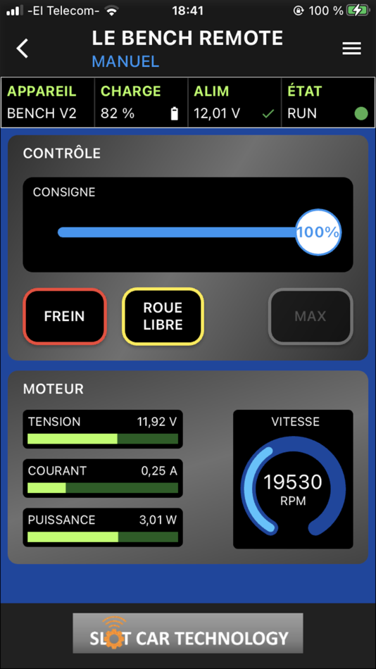 #3. Le Bench Remote (iOS) Podle: RATIO TECH INGENIERIE
