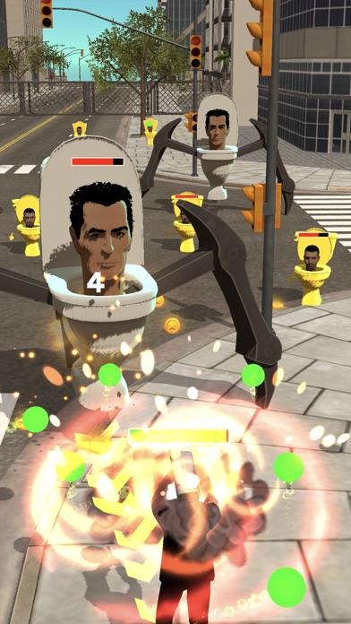 Invasion War in Skibidi City Screenshot