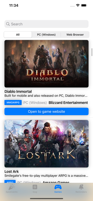 ‎Game Promos Screenshot