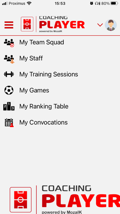 CoachingPlayer Screenshot