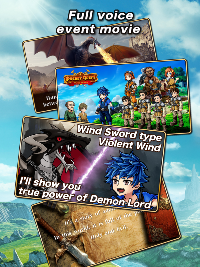 Pocket Quest Three Braves