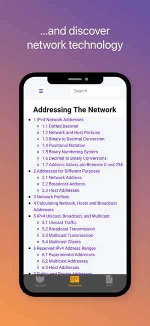 ‎IPCalc - Calculate The Network Screenshot