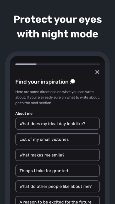 Mindy: Daily Self Care Journal Screenshot