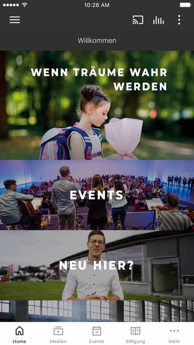 Screenshot 1 of Freikirche der STA in BW App