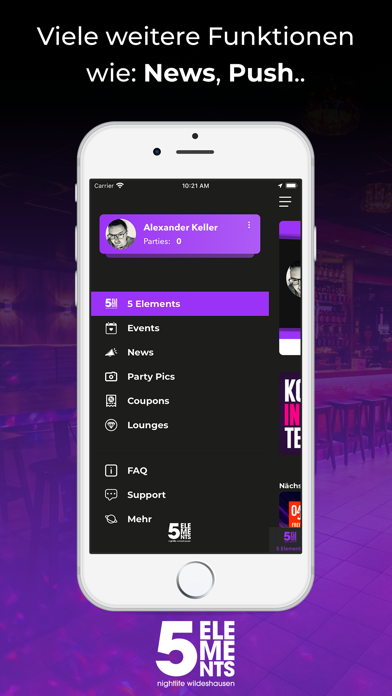 CLUB 5 ELEMENTS Screenshot