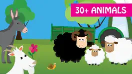 Game screenshot Animals for toddlers: farm mod apk