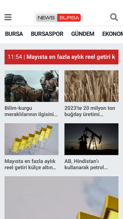 News Bursa Screenshot