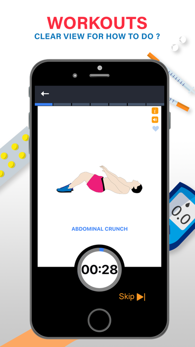 Diabetes Workouts Blood Sugar Screenshot