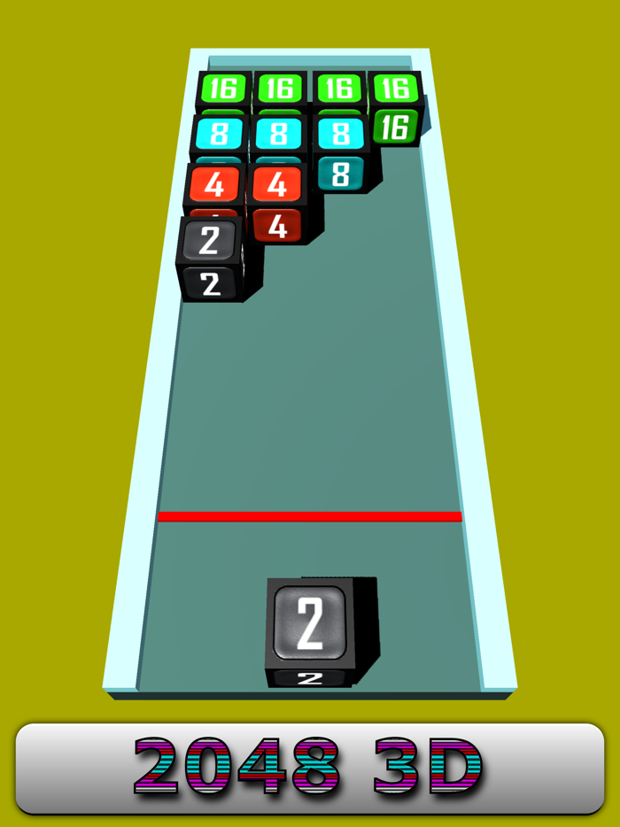 2048 3D - Original Cube Game
