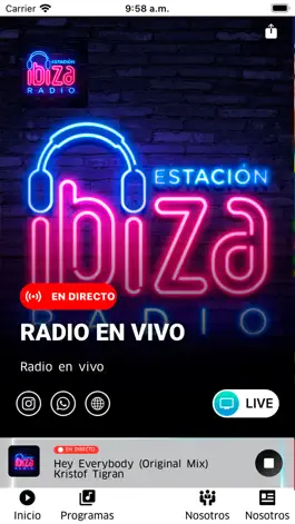 Game screenshot ESTACIÓN IBIZA RADIO mod apk