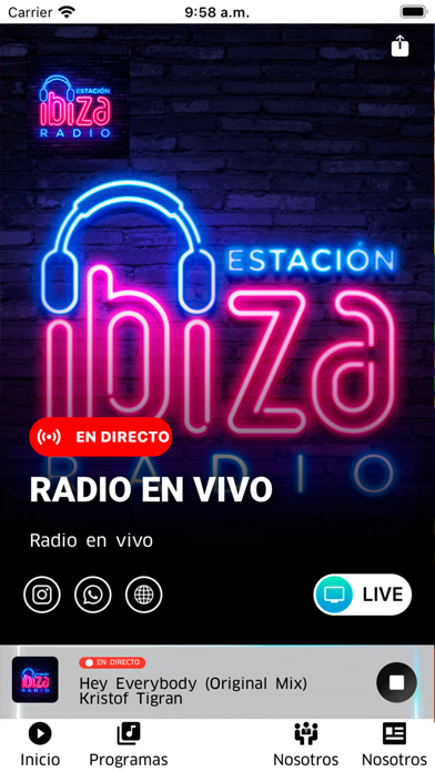 ESTACIÓN IBIZA RADIO Screenshot