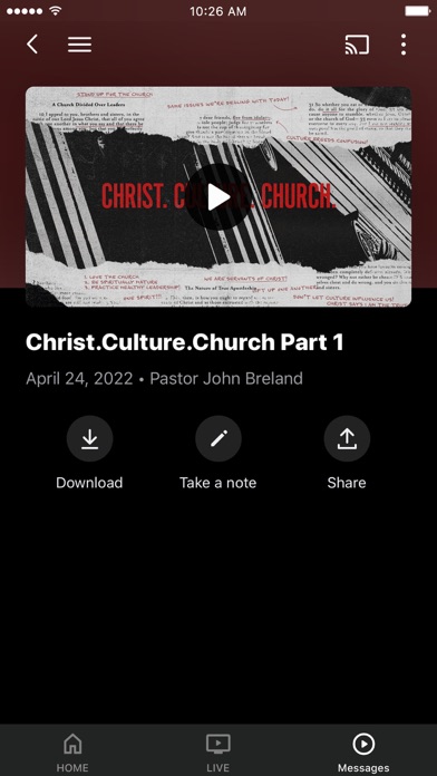 South Coast Church Screenshot