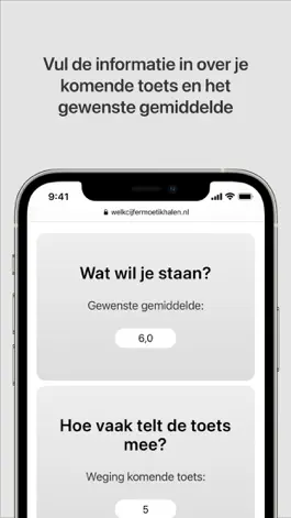 Game screenshot Welk Cijfer Moet Ik Halen? apk