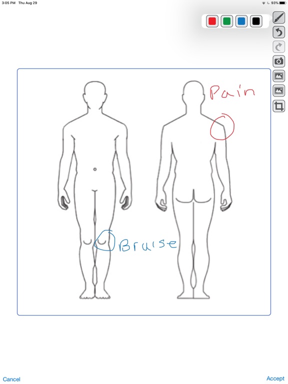 Logical Ink 8.5 iPad screenshot 1 - Medical app