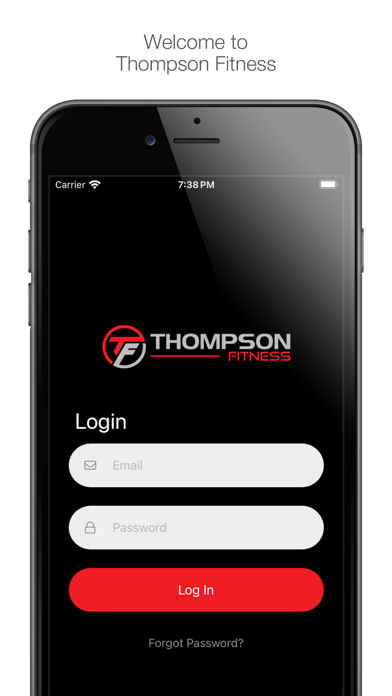 Thompson Fitness Screenshot