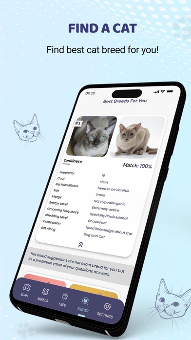 Cat Identifier: AI Cat Scanner Screenshot