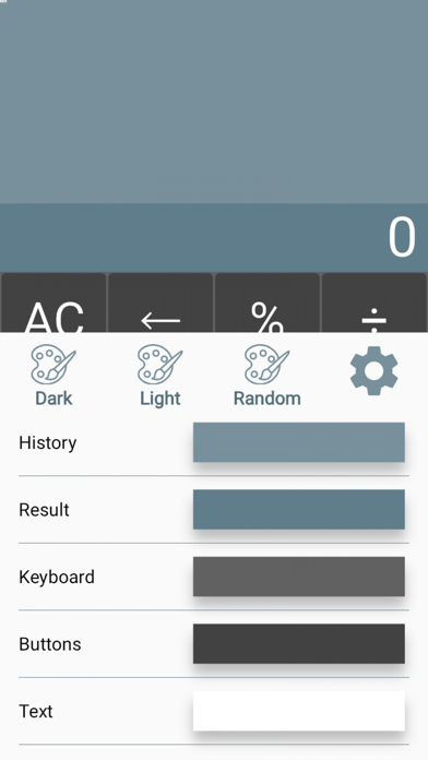 Calculator with history tape + Screenshot