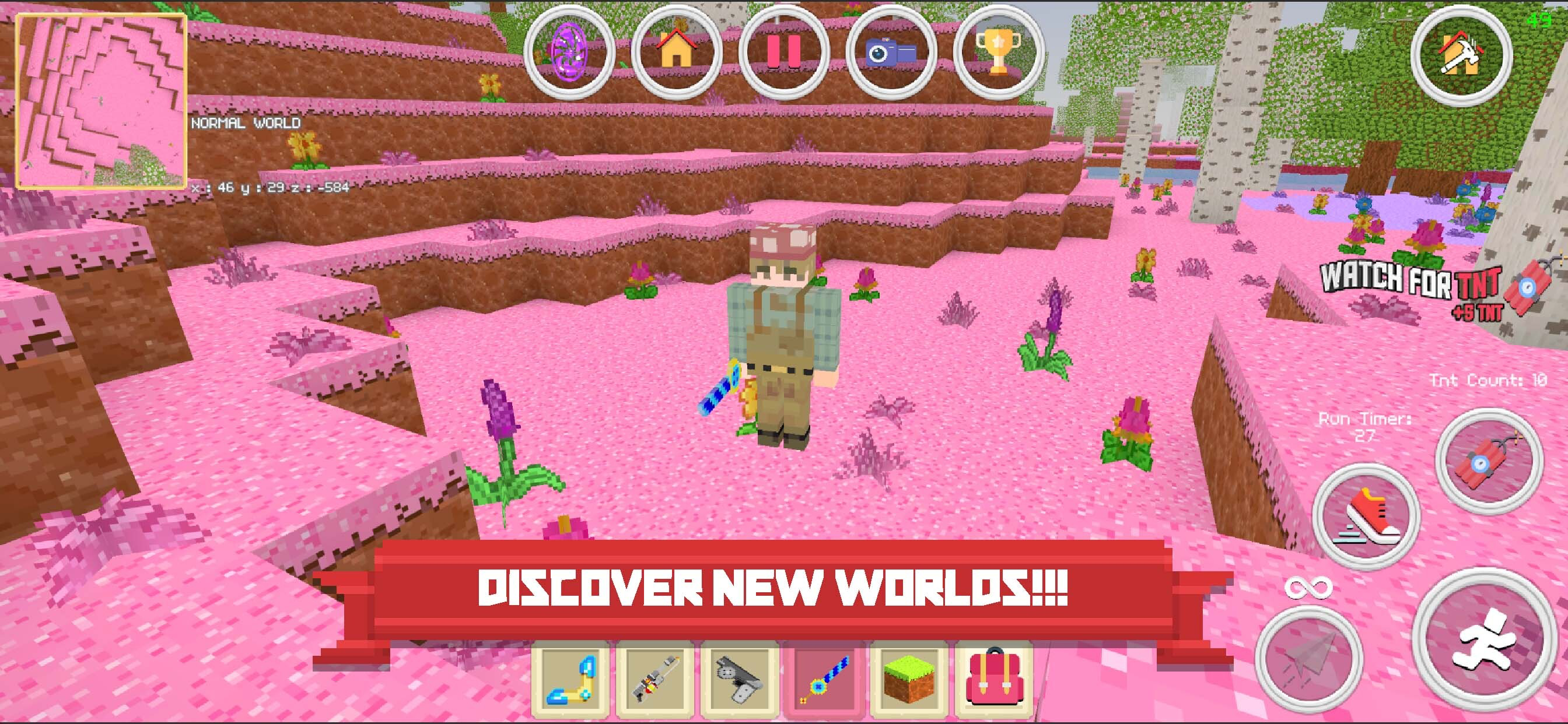 Candy World: Craft & Build