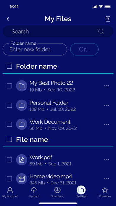 Zeus File Manager Screenshot