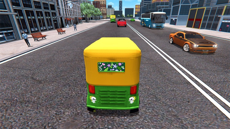 Real Tuk Tuk Rickshaw Driving screenshot-4