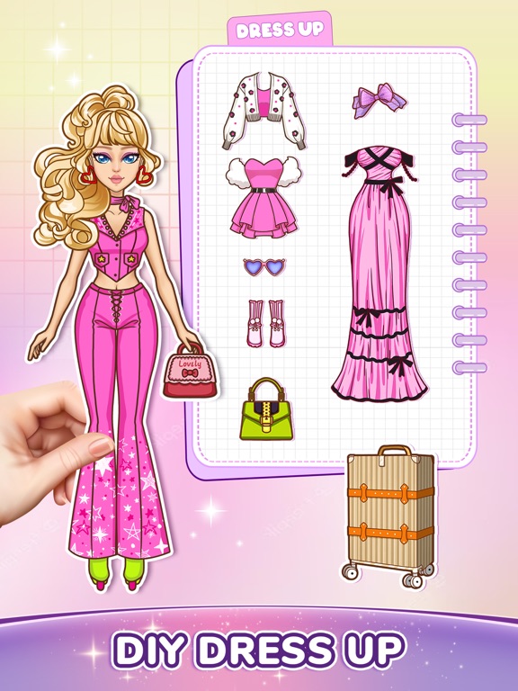 Screenshot #4 pour DIY Paper Doll Dress Up