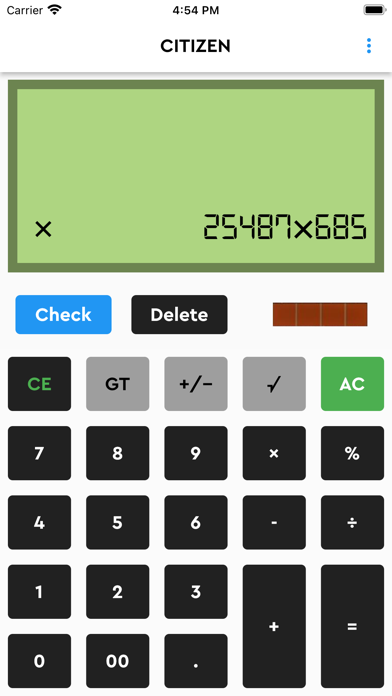 Citizen Basic Calculator screenshot 4