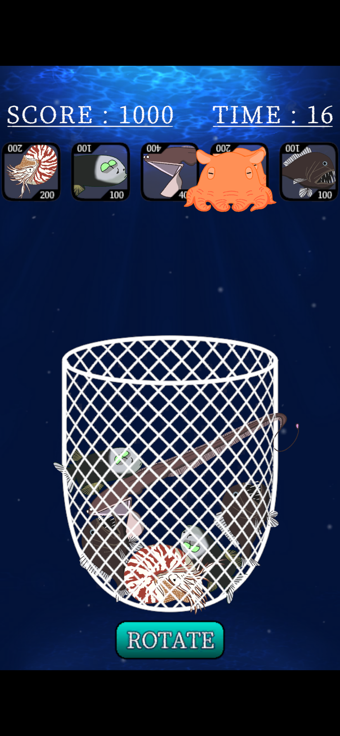 All-You-Can-Pack Sea Creatures