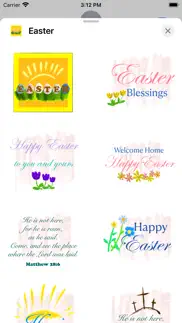 easter blessings stickers iphone screenshot 1