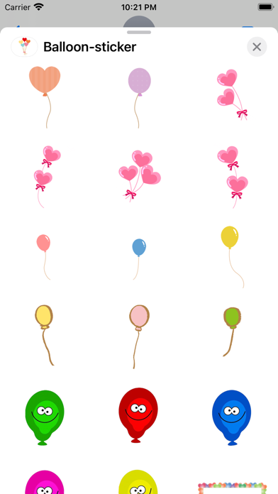 Sticker Balloon Screenshot