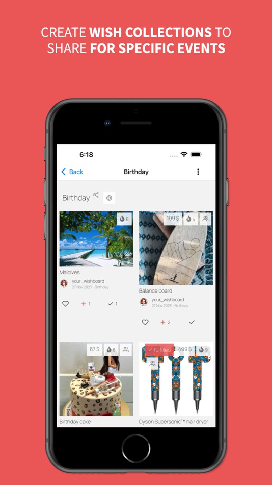 #6. myWishBoard wishlists (iOS) By: Dmitry Amroyan