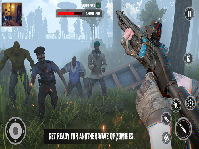 Zombie Hunter Shooting Game 3D